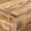 110cm Solid Wood Top Console Table