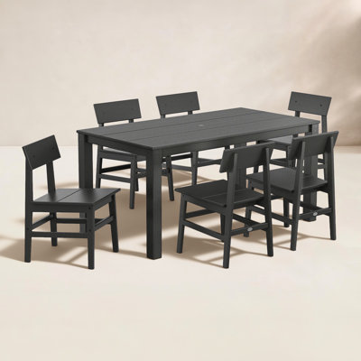 POLYWOOD® 64" Patio Dining Set