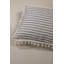 Royale Striped White Rectangular Cushion Cover-812940027