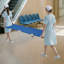 Brancard pliable portatif pour transport d'urgence médical