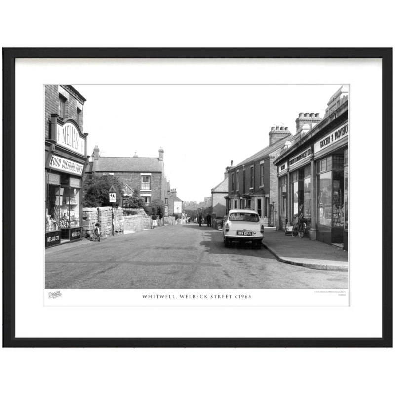Whitwell, Welbeck Street C1965 1 Piece Single Picture Frame Wall Art, 60cm H x 80cm W x 2.3cm D