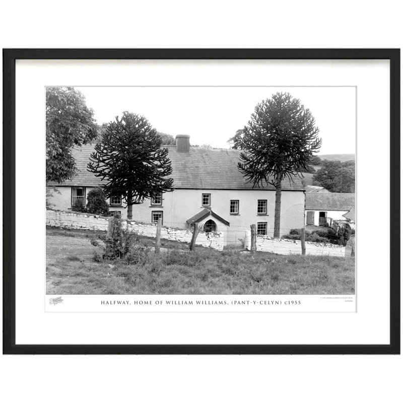 Halfway, Home Of William Williams, (Pant-Y-Celyn) C1955 by Francis Frith - Single Picture Frame Print