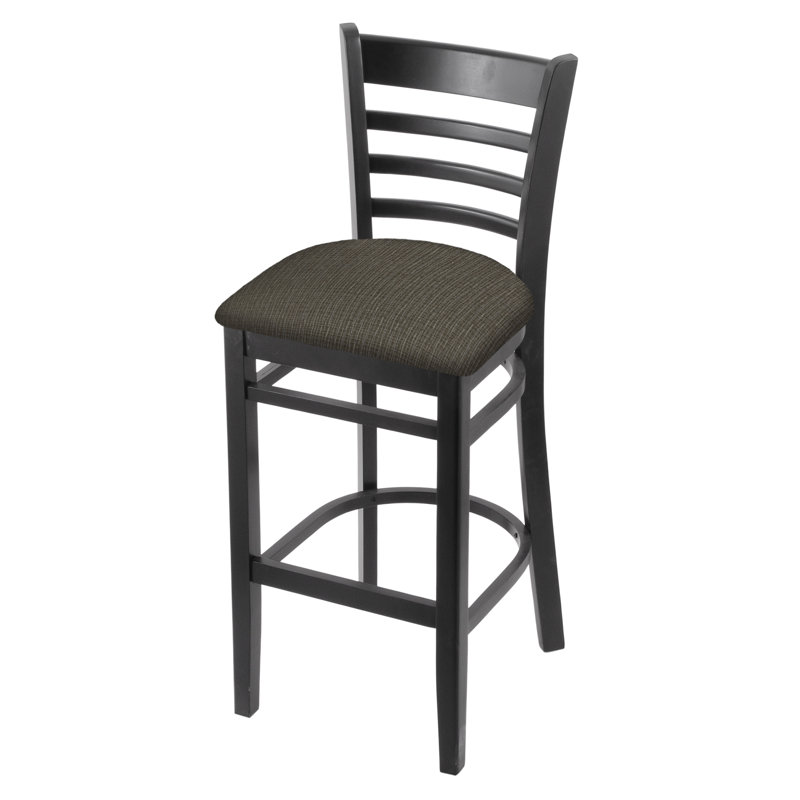 Tabouret 30 ", Noir, Calice graphique