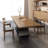 Brown Rectangle Solid Wood Dining Tables-108918971