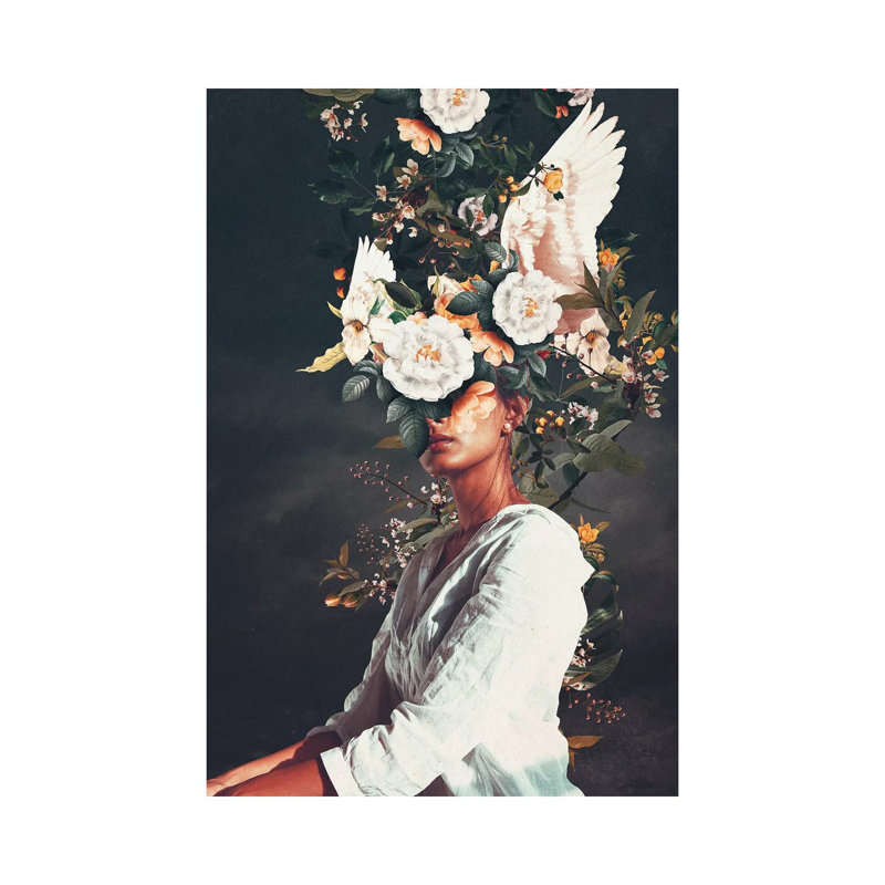 Le dernier portrait de Pénélope - Giclée sur toile tendue avec châssis, H 60 po x l 40 po