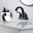 2 Handle Bathroom Faucet with Drain-59762344