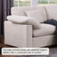 Canapé modulaire surdimensionné réversible de coin 6 pièces Cloud-1664624408
