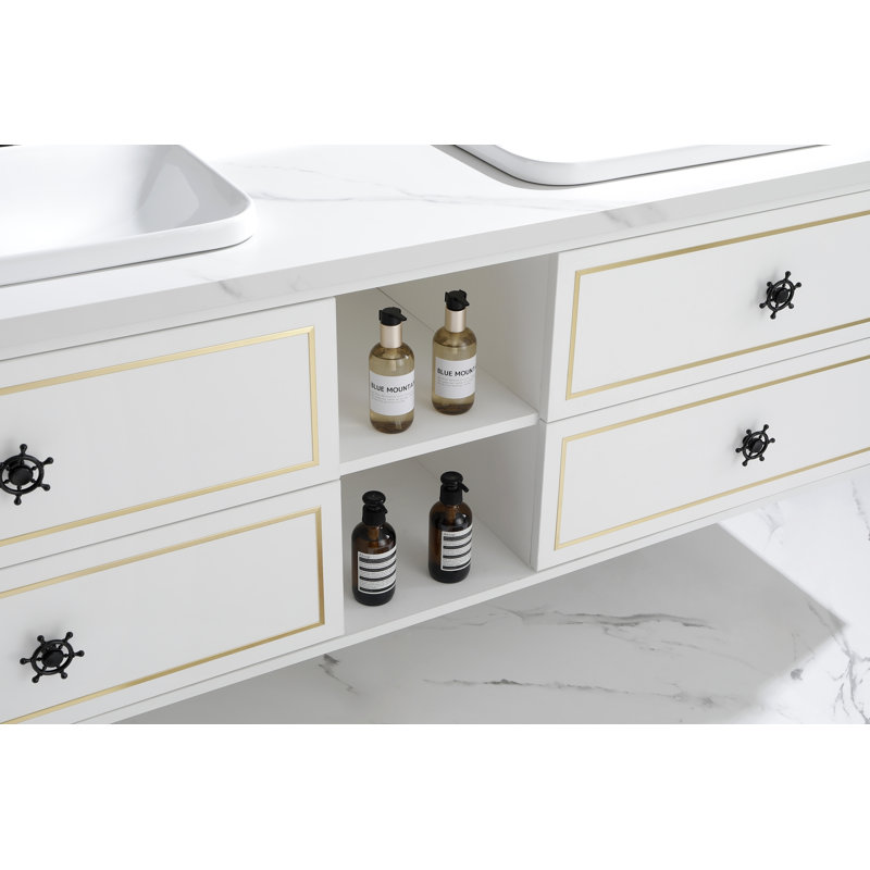 Meuble-lavabo pour salle de bain Doulble Sink