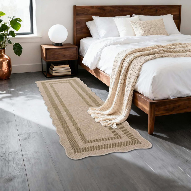Rectangle 60 cm x 150 cm Geometric Area Rug
