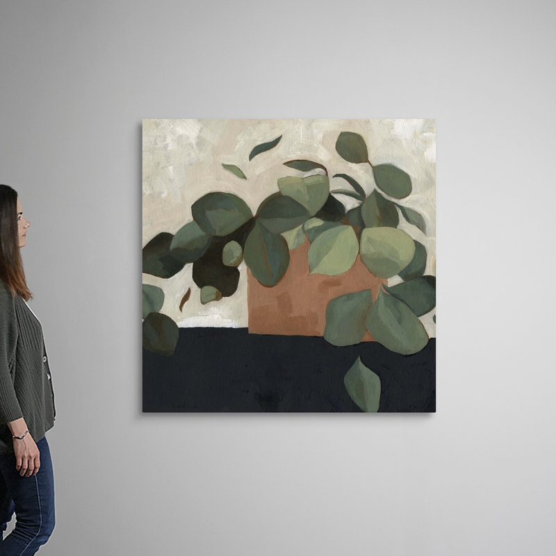 Jade Hoya II, art mural sur toile, Toile tendue, H 48 po x l 48 po