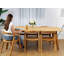 Merle 86'' Rectangular 6 - Person Outdoor Dining Set
