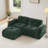 L-Shaped Boneless Sofa-374423905-374423906