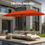Aletse 13ft Rectangular Market Umbrella-1434826392
