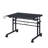 Rolling Writing Desk with Height Adjustable Desktop and Moveable Shelf-42198071