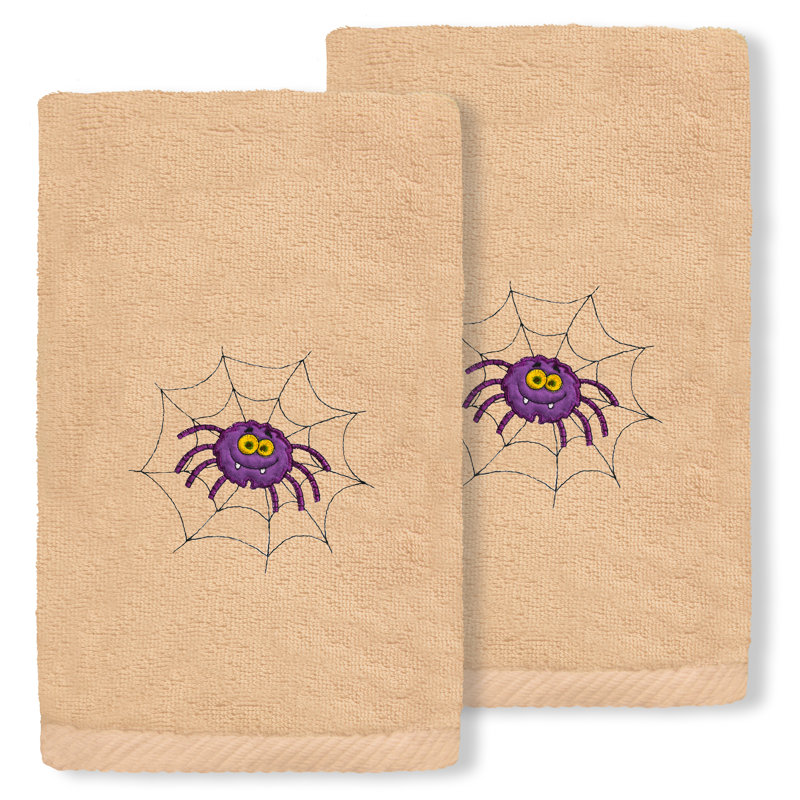  Spider Turkish Cotton Hand Towel, Sand