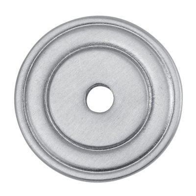 edgar berebi decorative back plate round back plate in satin nickel plate
