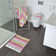 Multicoloured Striped Bath Towels - Pack Of 2