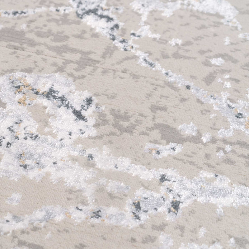 Fairlady Abstract Area Rug, Rectangle 60 x 110cm