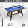 RayChee 54" Portable Pool Table Billiards Table with Leg Levelers, 2 Cue Sticks, 16 Balls, Triangle, Chalk