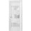 Solid French Pre-Hung Door Frosted Glass 3 Lites | Lucia 4070 | Single Regular Panel Frame Trims Handle | Bathroom Bedroom Sturdy Doors