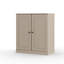 Armoire de salle de bain en bois massif l 32 po Melvous-1039953100