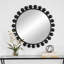 Asana Metal Round Wall Mirror-480761292