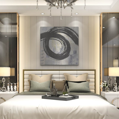 «Brushstroke No. 8» par Karen Lehrer, art mural en métal