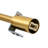 Dual-Head Unique Gold Wall Sconce