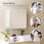 68mm W 66mm H Wall Mounted Required Medicine Cabinet Mirror