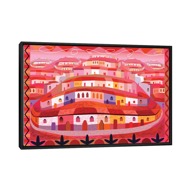« little sonora », impression sur toile, H 18 po x l 26 po x P 1,5 po, Toile avec cadre noir, Pas de tapis