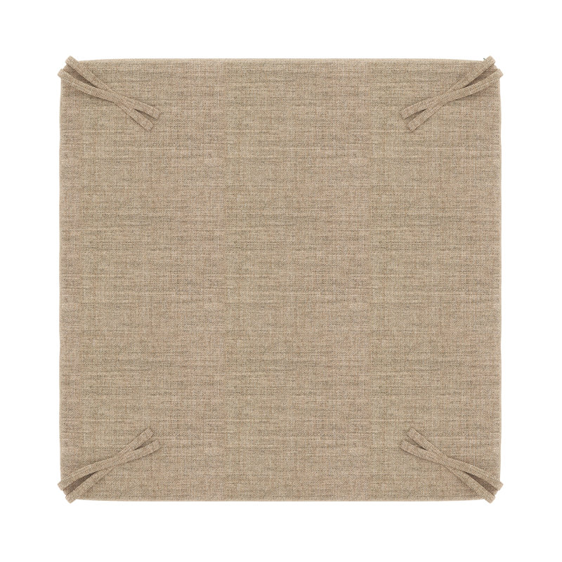 Coussin de coussin d'extérieur Sunbrella®, Tissage uni cendre coulée Sunbrella®