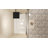 56-60" W ×60" H Tempered Glass With Explosion Proof Film, Aluminum Frame Double Sliding Shower Door, "1/4 (6 Mm), Stainless Steel Handle-114613464
