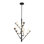 Cypress 5 Arm Opal Glass LED Chandelier