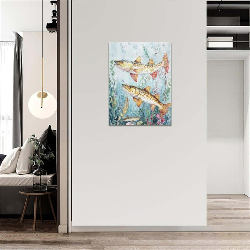 1 Piece Wrapped Canvas Wall Art