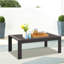 Table basse d'extérieur en aluminium 43 po-125534633