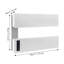 Chauffe-serviettes électrique mural Modern Minimalisme-115756234