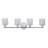 Frances Iron/Chevron Pattern Glass Farmhouse Cottage LED Vanity Light-573763399