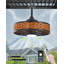 Ventilateurs de plafond extérieurs avec lumière pour les patios, ventilateur de pavillon imperméable de 20 po avec crochet de suspension, télécommande et application-1101699028