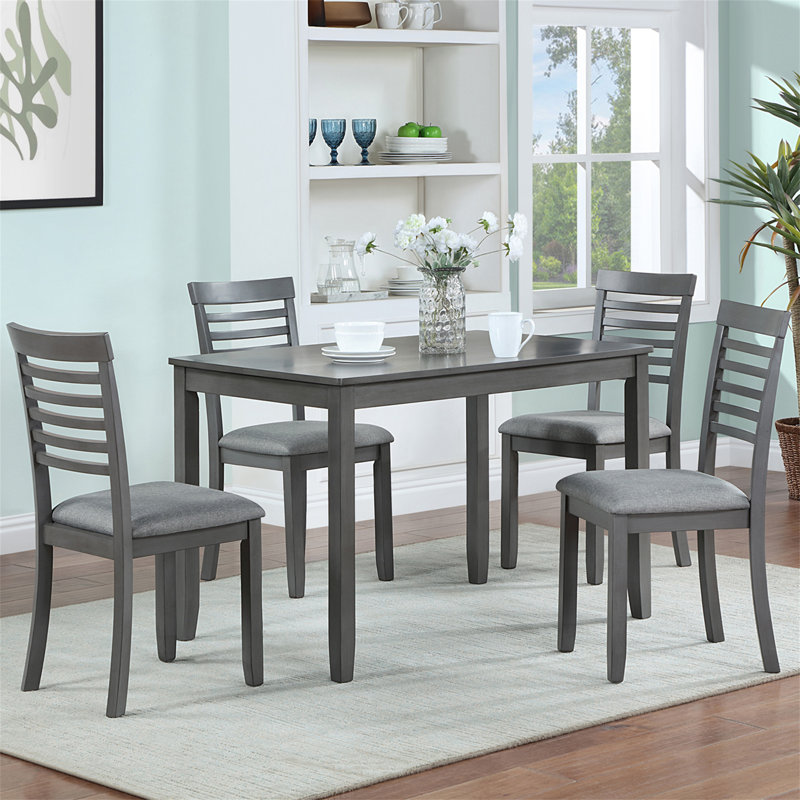 5 Piece Modern Dining Set