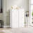Entryway Shoe Storage Cabinet, Shoe Cabient With Sliding Door-510967267