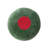 Cotton Velvet Upholstered Olive Shaped Stool