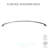42'' Curved Shower Curtain Rod