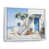 White Floater Framed selected
