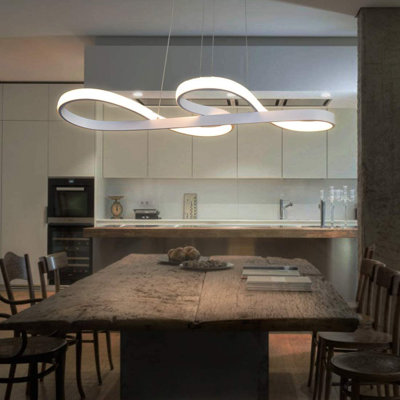 LED Pendant Light 1-Bulb Dimmable With Remote Control Music Symbol Design Ivy
