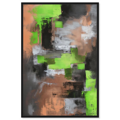 Impression sur toile «Rebellious Mark II Modern Decor» par Art Remedy