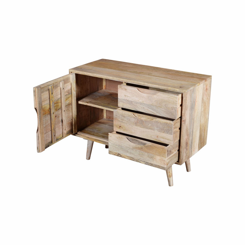 Commode d'appoint 3 tiroirs Gaspard