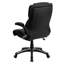 Fauteuil de direction à haut dossier brodé avec appui-tête double couche et accoudoirs ouverts-1801974591