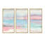 Metallic Shabby Pink II - Shabby Elegance, ensemble de 3 toiles murales encadrées-72043372-72043808