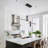 -light Dimmable Linear Led Pendant Modern Metal Design For Kitchen Island