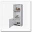 Armoire murale blanche avec une porte-1511011466